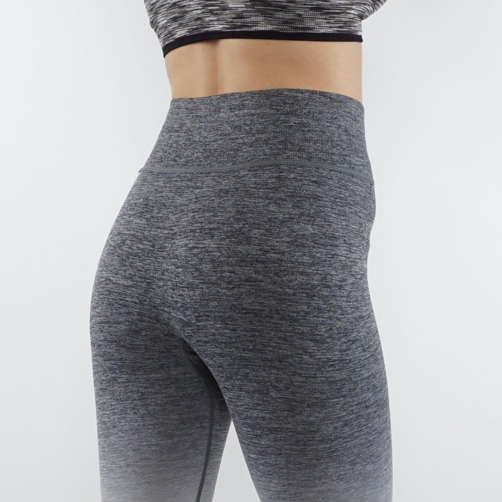 Ombre printed seamless capri leggings yoga pants - Picture 5 of 5